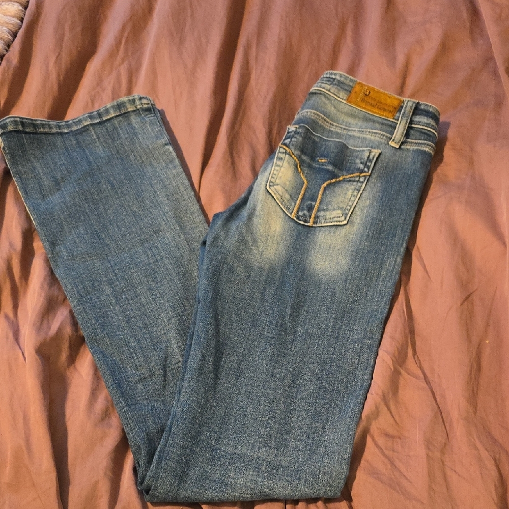 Miss Sixty Blue Straight Leg Jeans